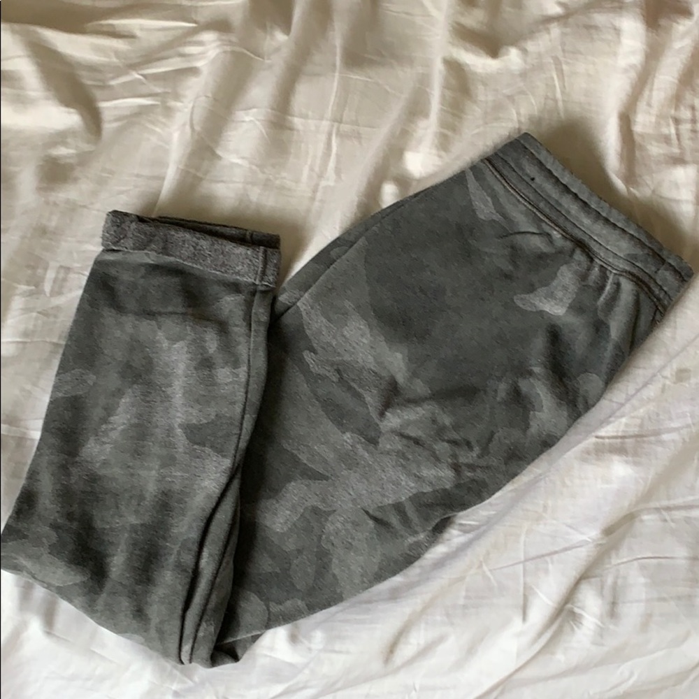Grey camo sweats